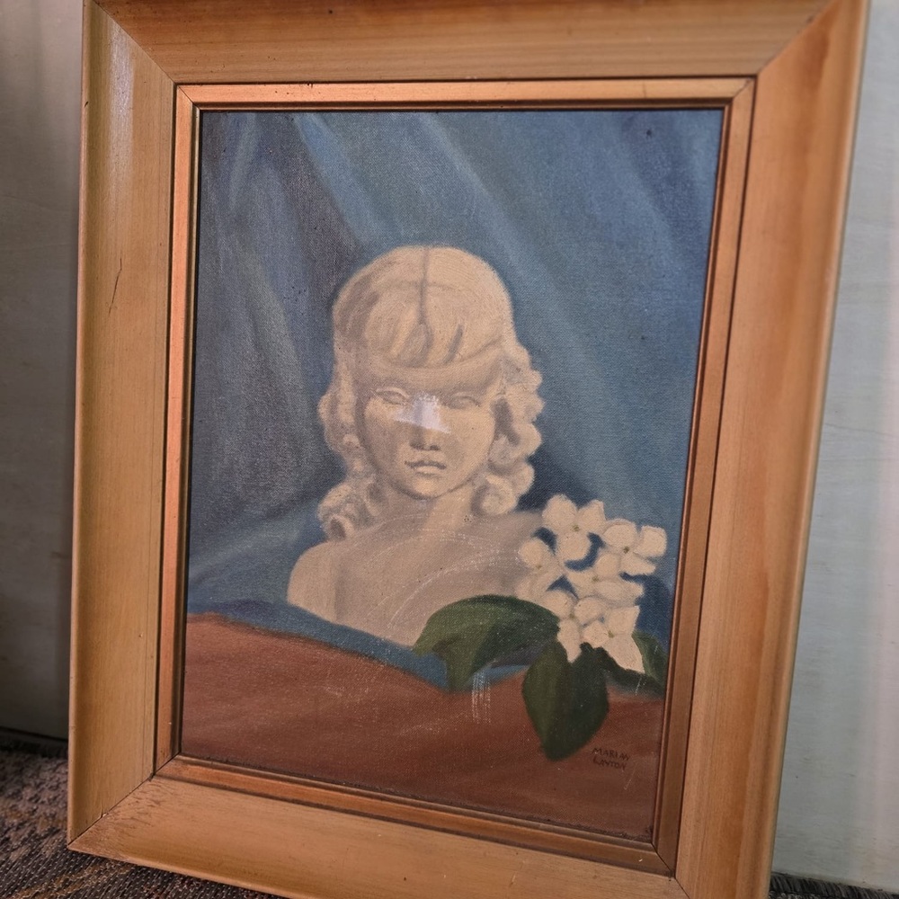 Framed Art with Wooden Frame